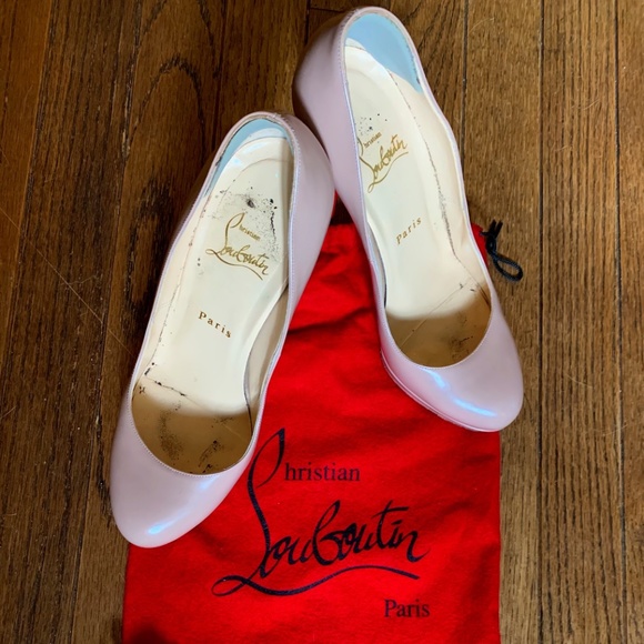 Christian Louboutin Bianca Patent Leather Pumps